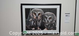 MaxSold Auction: Framed Monet Water Lilies & Owl Wildlife Prints - Ottawa (Ontario, Canada) PARTNER MANAGED Estate Sale Online Auction - South River Drive