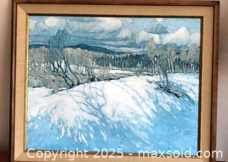 MaxSold Auction: Framed print on Canvas - Ottawa (Ontario, Canada) PARTNER MANAGED Estate Sale Online Auction - South River Drive