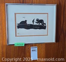 MaxSold Auction: Henry Napartuk Inuit Hunter and Seal Print - Ottawa (Ontario, Canada) PARTNER MANAGED Estate Sale Online Auction - South River Drive