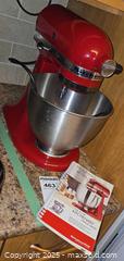 MaxSold Auction: KitchenAid Stand Mixer, Red (Gloss) - Ottawa (Ontario, Canada) PARTNER MANAGED Estate Sale Online Auction - South River Drive