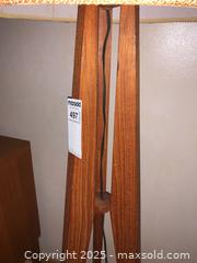 MaxSold Auction: MCM Teak Tripod Floor Lamp  - Ottawa (Ontario, Canada) PARTNER MANAGED Estate Sale Online Auction - South River Drive