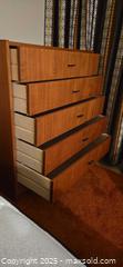 MaxSold Auction: Mid-Century Modern Teak Tallboy - Ottawa (Ontario, Canada) PARTNER MANAGED Estate Sale Online Auction - South River Drive
