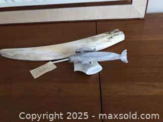MaxSold Auction: Miniature Narwhal and Walrus Tusk - Ottawa (Ontario, Canada) PARTNER MANAGED Estate Sale Online Auction - South River Drive