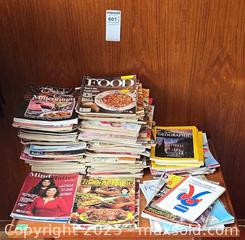 MaxSold Auction: Mixed Lot of 60–100 Magazines: Canadian Living, National Geographic, Food - Ottawa (Ontario, Canada) PARTNER MANAGED Estate Sale Online Auction - South River Drive