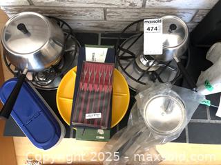 MaxSold Auction: Multi-Pot Fondue Set  - Ottawa (Ontario, Canada) PARTNER MANAGED Estate Sale Online Auction - South River Drive
