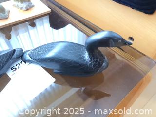 MaxSold Auction: Pair of Black Soapstone Carved Geese - Ottawa (Ontario, Canada) PARTNER MANAGED Estate Sale Online Auction - South River Drive