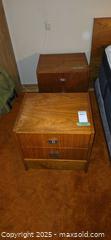 MaxSold Auction: Pair of Mid-Century Teak-Tone Nightstands - Ottawa (Ontario, Canada) PARTNER MANAGED Estate Sale Online Auction - South River Drive