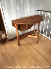 MaxSold Auction: Teak Octagonal  Gate Side Table  - Ottawa (Ontario, Canada) PARTNER MANAGED Estate Sale Online Auction - South River Drive