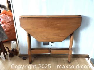 MaxSold Auction: Teak Octagonal  Gate Side Table  - Ottawa (Ontario, Canada) PARTNER MANAGED Estate Sale Online Auction - South River Drive