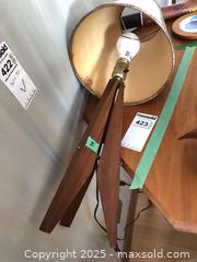 MaxSold Auction: Teak Tripod Table Lamp with Shade - Ottawa (Ontario, Canada) PARTNER MANAGED Estate Sale Online Auction - South River Drive