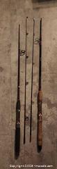 MaxSold Auction: 2 Vintage  Fishing Poles "Quick Finessa" and mystery - Mesa (Arizona, USA) SELLER MANAGED Downsizing Online Auction - South 96th Street