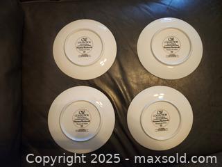 MaxSold Auction:  4 Norman Rockwell Plates - Mesa (Arizona, USA) SELLER MANAGED Downsizing Online Auction - South 96th Street