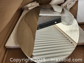 MaxSold Auction: Oval Mirror - Mesa (Arizona, USA) SELLER MANAGED Downsizing Online Auction - South 96th Street