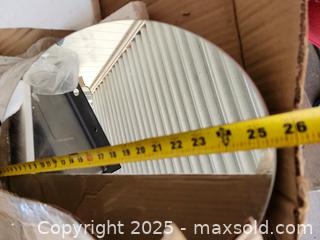 MaxSold Auction: Oval Mirror - Mesa (Arizona, USA) SELLER MANAGED Downsizing Online Auction - South 96th Street