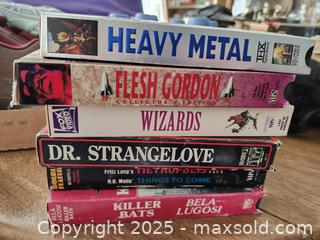 MaxSold Auction: Rare Cult Classics-VHS  - Mesa (Arizona, USA) SELLER MANAGED Downsizing Online Auction - South 96th Street