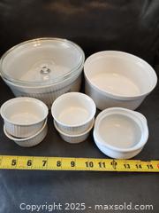 MaxSold Auction: White cookware - Mesa (Arizona, USA) SELLER MANAGED Downsizing Online Auction - South 96th Street