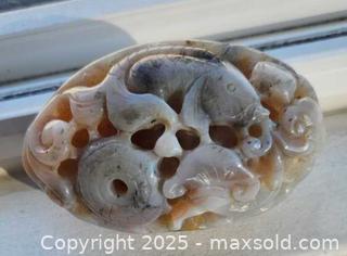 MaxSold Auction: Asian Carved Natural Agate  - New Westminster (British Columbia, Canada) SELLER MANAGED Downsizing Online Auction -  Hamilton Street
