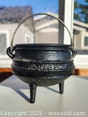 MaxSold Auction: Cast Iron Cauldron Potjie Pot  - New Westminster (British Columbia, Canada) SELLER MANAGED Downsizing Online Auction -  Hamilton Street