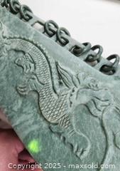 MaxSold Auction: Large pair of hard stone ornate carved  9 Ring Dragon Swords - New Westminster (British Columbia, Canada) SELLER MANAGED Downsizing Online Auction -  Hamilton Street