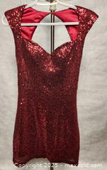MaxSold Auction: Red Glittery Sequin Guess Dress - New Westminster (British Columbia, Canada) SELLER MANAGED Downsizing Online Auction -  Hamilton Street