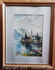 MaxSold Auction: St. Lawrence Church at Lake Tegernsee Signed Art - New Westminster (British Columbia, Canada) SELLER MANAGED Downsizing Online Auction -  Hamilton Street