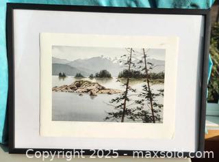 MaxSold Auction: This is a limited edition print titled "Azure Shores" by the Canadian artist Frank Townsley.  Number 20 of 29 - New Westminster (British Columbia, Canada) SELLER MANAGED Downsizing Online Auction -  Hamilton Street
