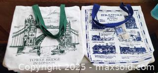 MaxSold Auction: Tote Bags of England - New Westminster (British Columbia, Canada) SELLER MANAGED Downsizing Online Auction -  Hamilton Street