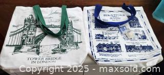 MaxSold Auction: Tote Bags of England - New Westminster (British Columbia, Canada) SELLER MANAGED Downsizing Online Auction -  Hamilton Street