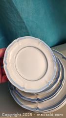 MaxSold Auction: Villeroy and Boch Plate Set Casa Azul Modesto 14 pcs total - New Westminster (British Columbia, Canada) SELLER MANAGED Downsizing Online Auction -  Hamilton Street