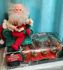 MaxSold Auction: Vintage Christmas robotic/ animatronic decorations. Santa and Marching band - New Westminster (British Columbia, Canada) SELLER MANAGED Downsizing Online Auction -  Hamilton Street