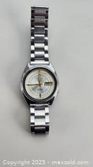 MaxSold Auction: Vintage Seiko 5 Automatic with English and Arabic Days  - New Westminster (British Columbia, Canada) SELLER MANAGED Downsizing Online Auction -  Hamilton Street