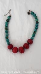 MaxSold Auction: Mixed Jewelry Lot: Beaded Necklace + 2 Sterling Cuff Bracelets - St. Petersburg (Florida, USA) SELLER MANAGED Estate Sale Online Auction - Sunshine Skyway Lane South (CONDO)