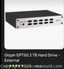 MaxSold Auction: 2TB GLYPH Hard Drive - Hiram (Georgia, USA) SELLER MANAGED Reseller Online Auction - Hiram Acworth Highway (STORAGE)