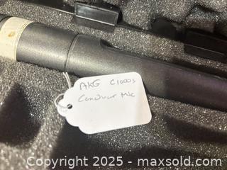 MaxSold Auction: AKG microphone - Hiram (Georgia, USA) SELLER MANAGED Reseller Online Auction - Hiram Acworth Highway (STORAGE)