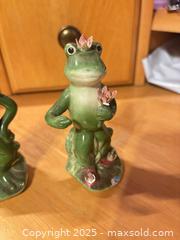 MaxSold Auction: Alfrogo and Frogalina Frog Salt and Pepper Shakers - Hiram (Georgia, USA) SELLER MANAGED Reseller Online Auction - Hiram Acworth Highway (STORAGE)