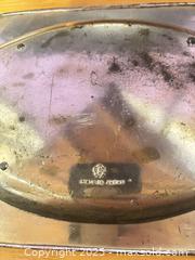 MaxSold Auction: Art Nouveau Pewter Tray - Hiram (Georgia, USA) SELLER MANAGED Reseller Online Auction - Hiram Acworth Highway (STORAGE)