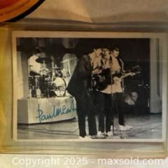 MaxSold Auction: Beetles signed card - Hiram (Georgia, USA) SELLER MANAGED Reseller Online Auction - Hiram Acworth Highway (STORAGE)