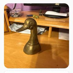 MaxSold Auction: Brass Duck Head Bookend - Hiram (Georgia, USA) SELLER MANAGED Reseller Online Auction - Hiram Acworth Highway (STORAGE)