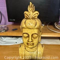 MaxSold Auction: Ceramic Buddha Head - Hiram (Georgia, USA) SELLER MANAGED Reseller Online Auction - Hiram Acworth Highway (STORAGE)