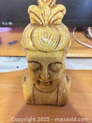 MaxSold Auction: Ceramic Buddha Head - Hiram (Georgia, USA) SELLER MANAGED Reseller Online Auction - Hiram Acworth Highway (STORAGE)