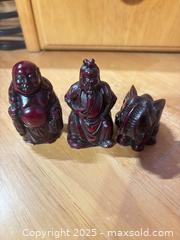 MaxSold Auction: Chinese Red Resin Figurines - Hiram (Georgia, USA) SELLER MANAGED Reseller Online Auction - Hiram Acworth Highway (STORAGE)
