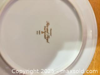 MaxSold Auction: Fitz &#38; Floyd Pansies Salad Plate - Hiram (Georgia, USA) SELLER MANAGED Reseller Online Auction - Hiram Acworth Highway (STORAGE)