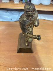 MaxSold Auction: Football Player Statue - Hiram (Georgia, USA) SELLER MANAGED Reseller Online Auction - Hiram Acworth Highway (STORAGE)