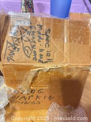 MaxSold Auction: Hand made Ceramic Frog Napkin Rings - Hiram (Georgia, USA) SELLER MANAGED Reseller Online Auction - Hiram Acworth Highway (STORAGE)