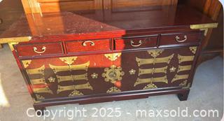 MaxSold Auction: Korean Bandaji Chest - Hiram (Georgia, USA) SELLER MANAGED Reseller Online Auction - Hiram Acworth Highway (STORAGE)