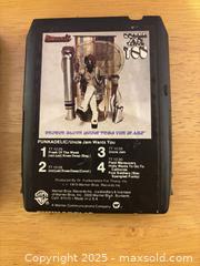MaxSold Auction: Lot of 2 8 track tapes/Funkadelic Uncle Jam Wants You 8-Track Cartridge - Hiram (Georgia, USA) SELLER MANAGED Reseller Online Auction - Hiram Acworth Highway (STORAGE)