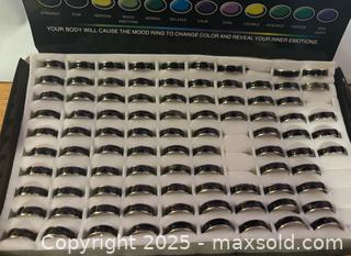 MaxSold Auction: Lot of mood rings and more - Hiram (Georgia, USA) SELLER MANAGED Reseller Online Auction - Hiram Acworth Highway (STORAGE)