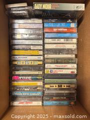 MaxSold Auction: Lot of Random cassette Tapes - Hiram (Georgia, USA) SELLER MANAGED Reseller Online Auction - Hiram Acworth Highway (STORAGE)