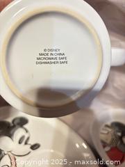 MaxSold Auction: Mickey Mouse Snack Plate and Mug Set - Hiram (Georgia, USA) SELLER MANAGED Reseller Online Auction - Hiram Acworth Highway (STORAGE)