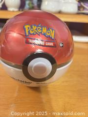 MaxSold Auction: New &#38; sealed Pokemon Trading Card Game Poke Ball Tin - Hiram (Georgia, USA) SELLER MANAGED Reseller Online Auction - Hiram Acworth Highway (STORAGE)